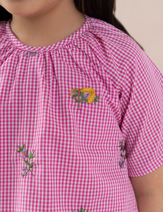 FLORAL EMBROIDERED JUMPSUIT