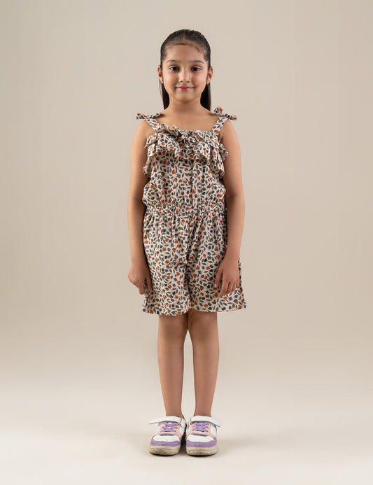 FLORAL PRINTED JUMPSUIT