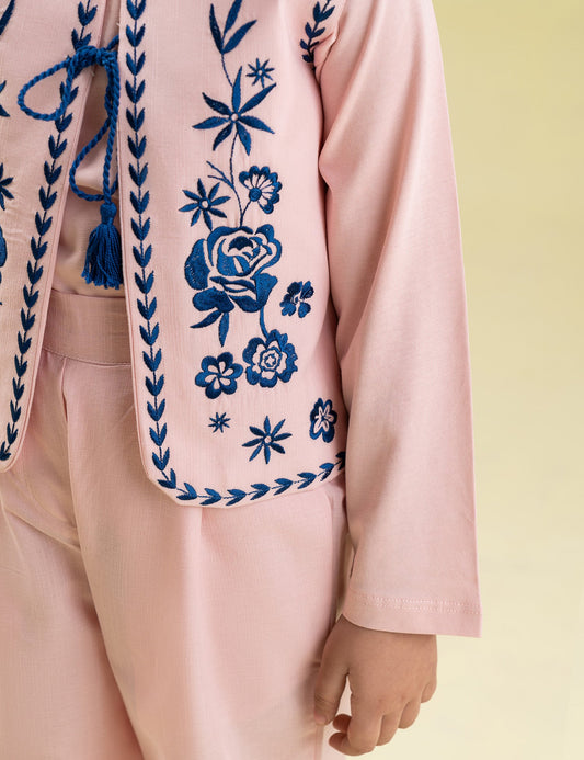 2 PIECE EMBROIDERED SUIT