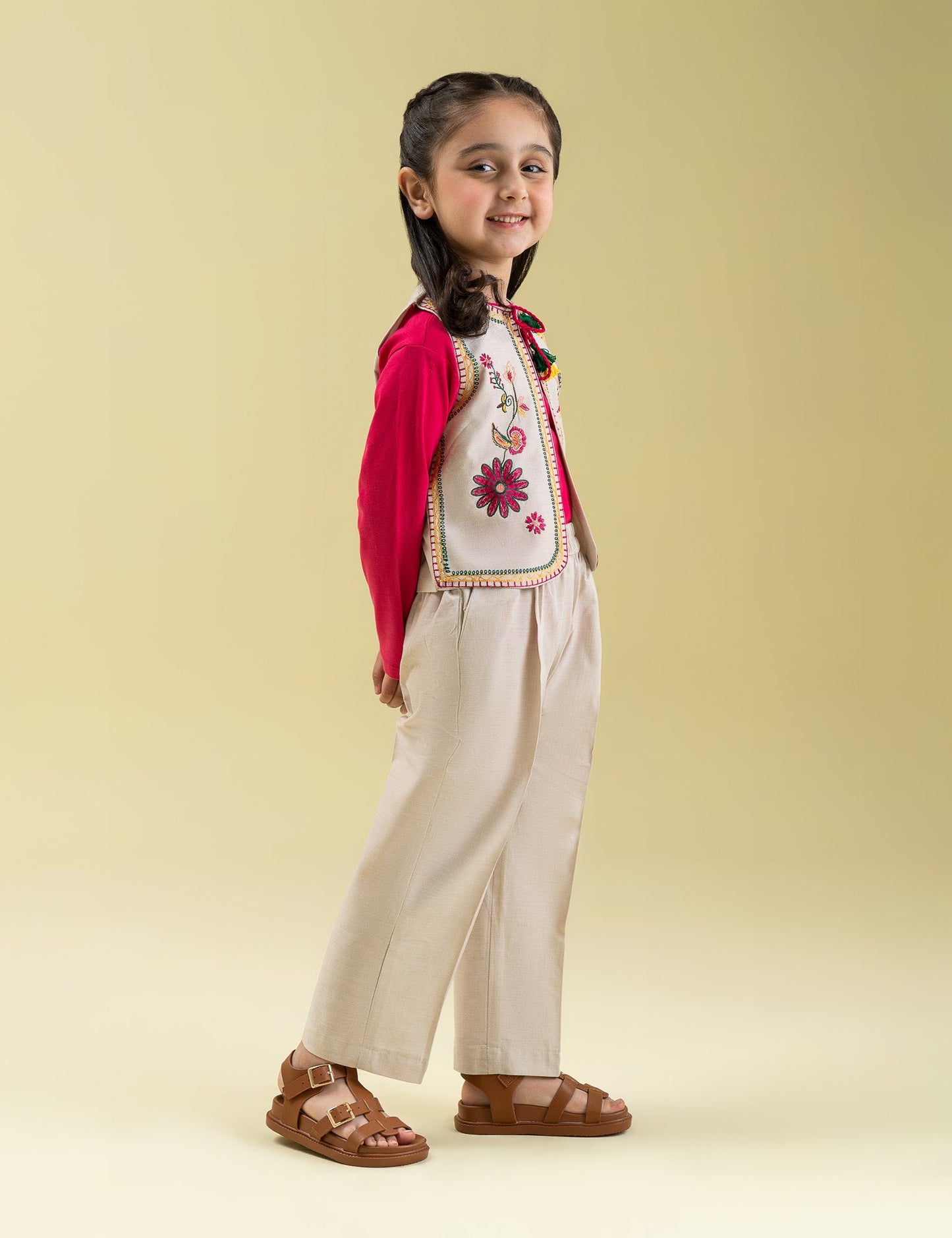 2 PIECE EMBROIDERED SUIT