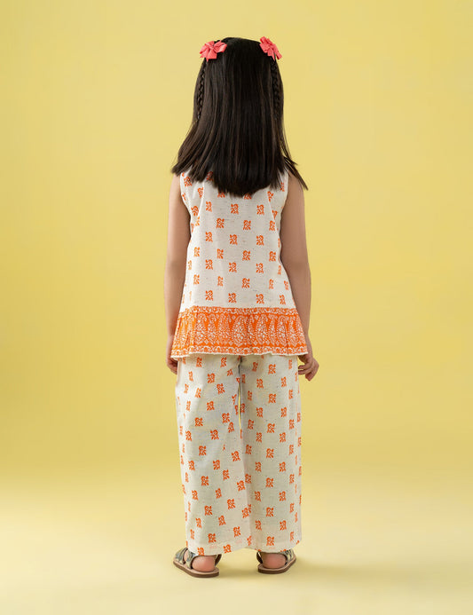 2 PIECE PRINTED SUIT