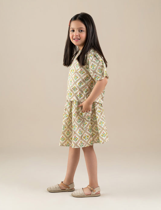 2 PIECE PRINTED SUIT