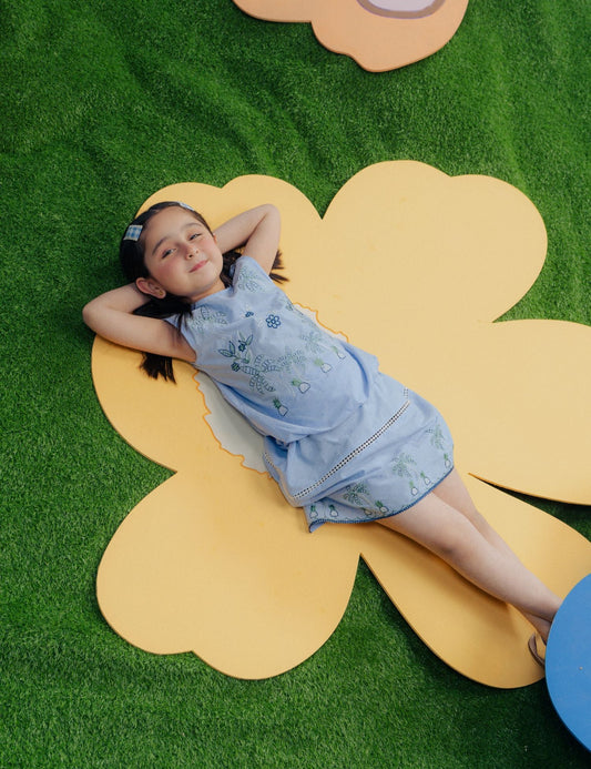 2 PIECE EMBROIDERED SUIT