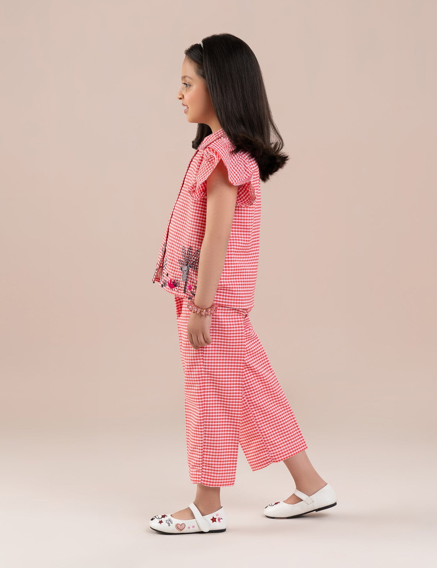 2 PIECE ANIMALS EMBROIDERED SUIT