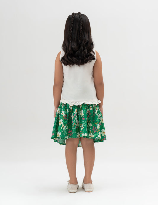 2 PIECE FLORAL PRINTED SUIT