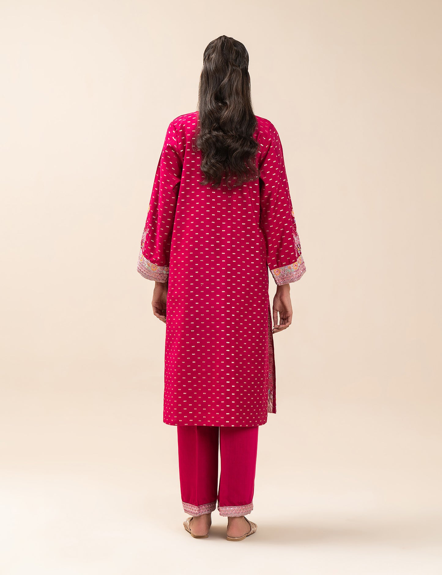 2 PIECE ETHNIC EMBROIDERED SUIT