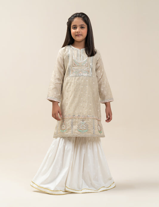 2 PIECE ETHNIC EMBROIDERED SUIT