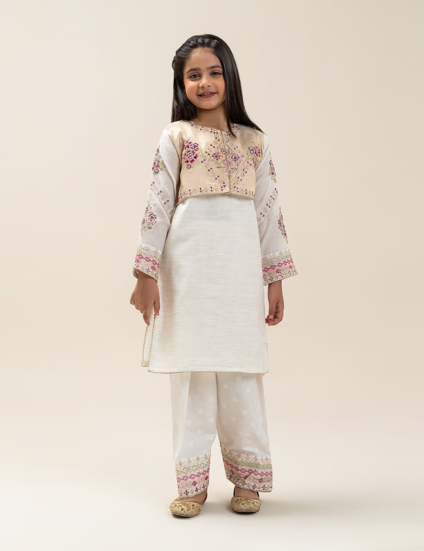 2 PIECE ETHNIC EMBROIDERED SUIT