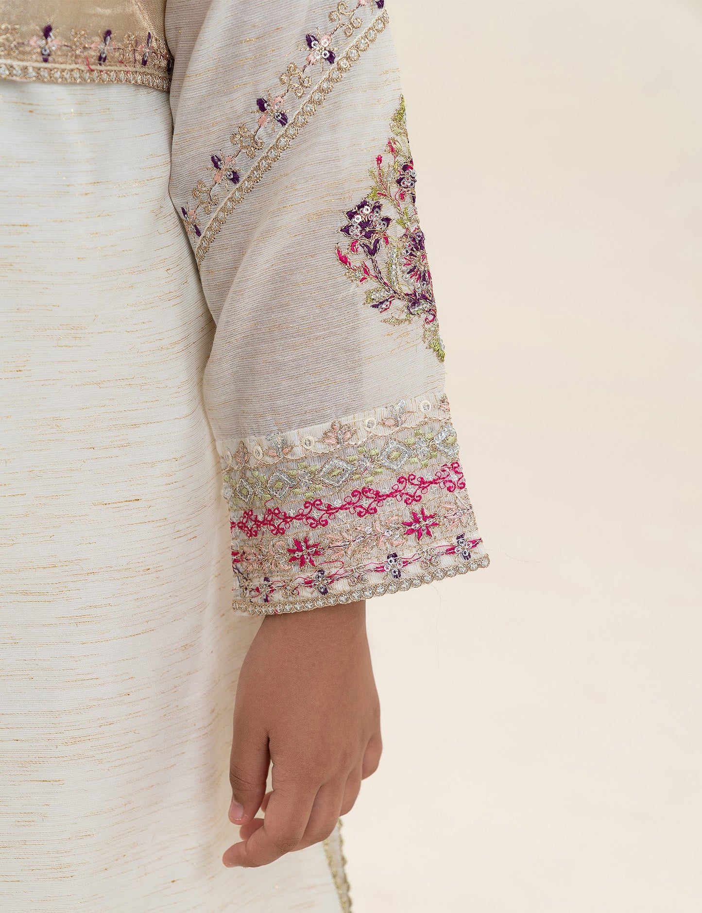 2 PIECE ETHNIC EMBROIDERED SUIT