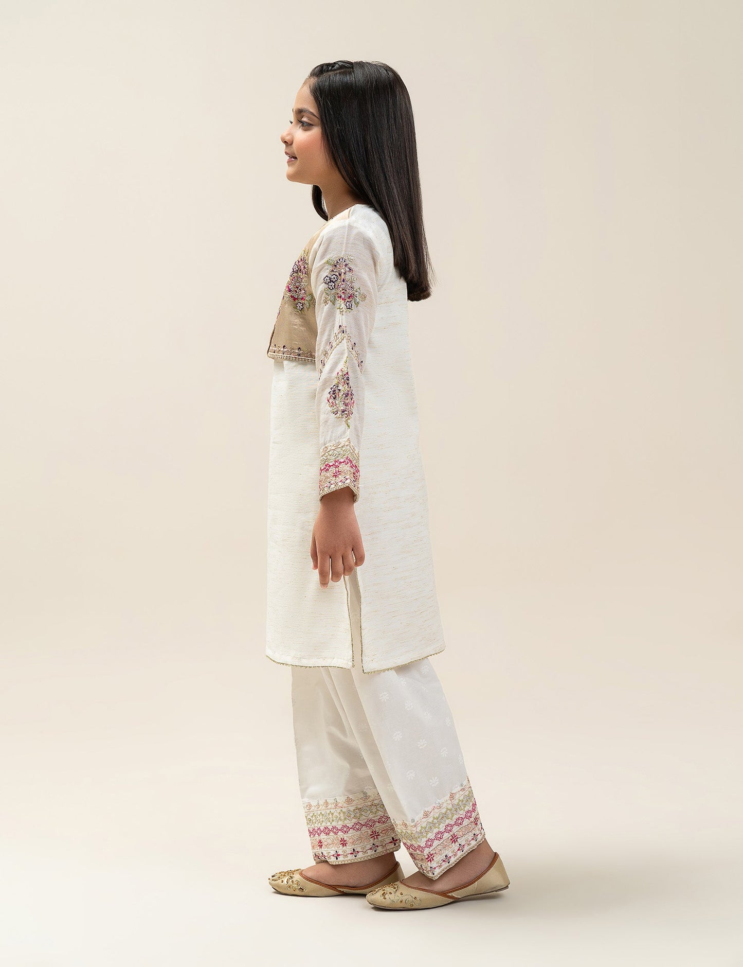 2 PIECE ETHNIC EMBROIDERED SUIT