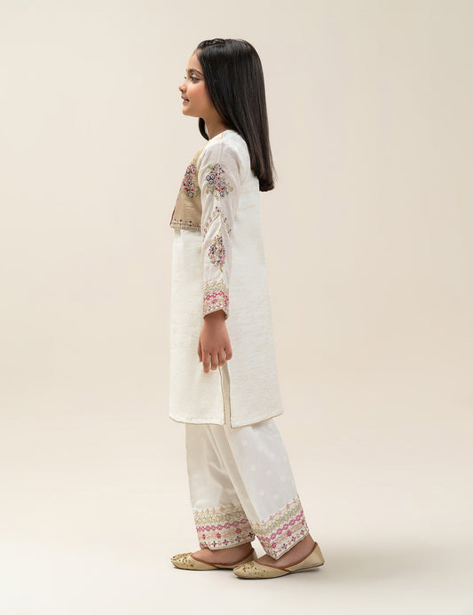 2 PIECE ETHNIC EMBROIDERED SUIT