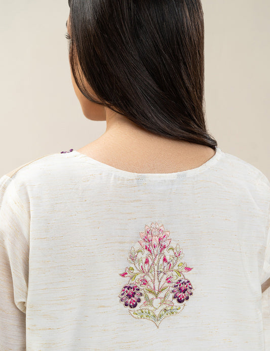 2 PIECE ETHNIC EMBROIDERED SUIT