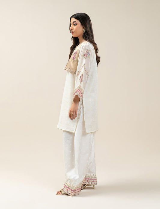 2 PIECE ETHNIC EMBROIDERED SUIT