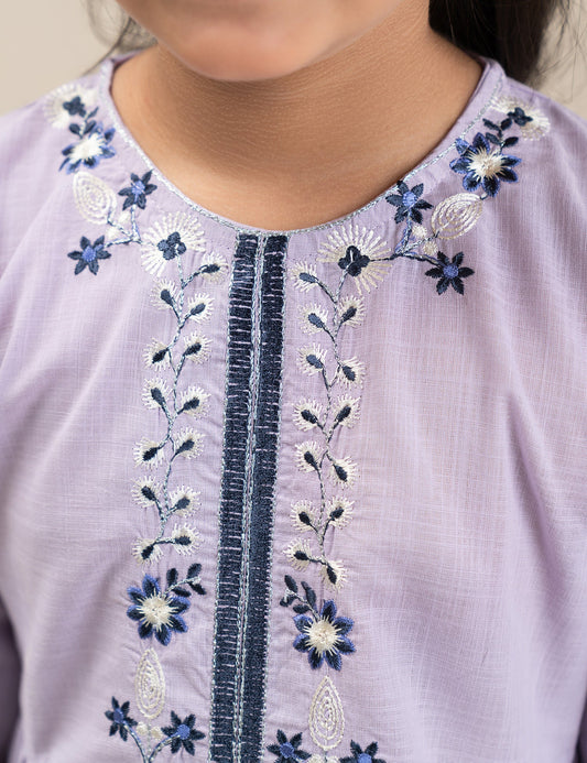 FLORAL EMBROIDERED DRESS