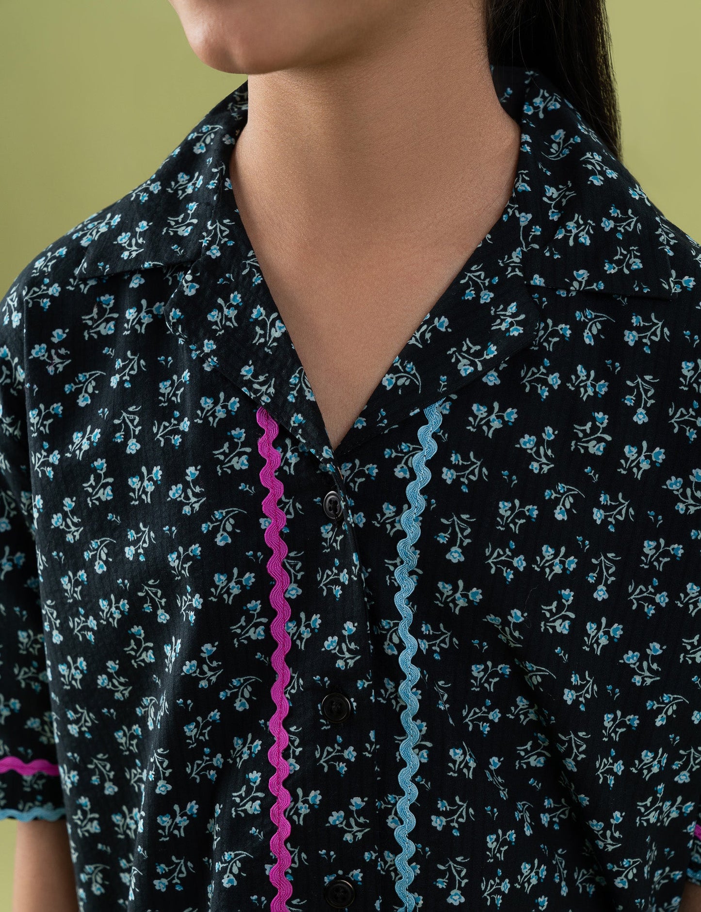 2 PIECE FLORAL PRINTED SUIT