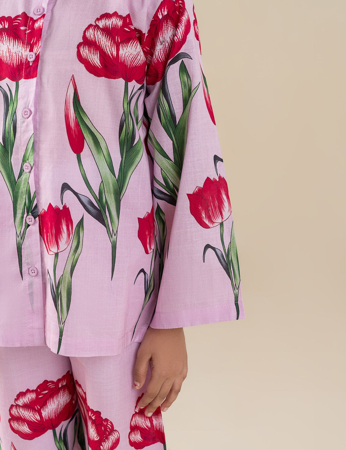2 PIECE FLORAL PRINTED SUIT