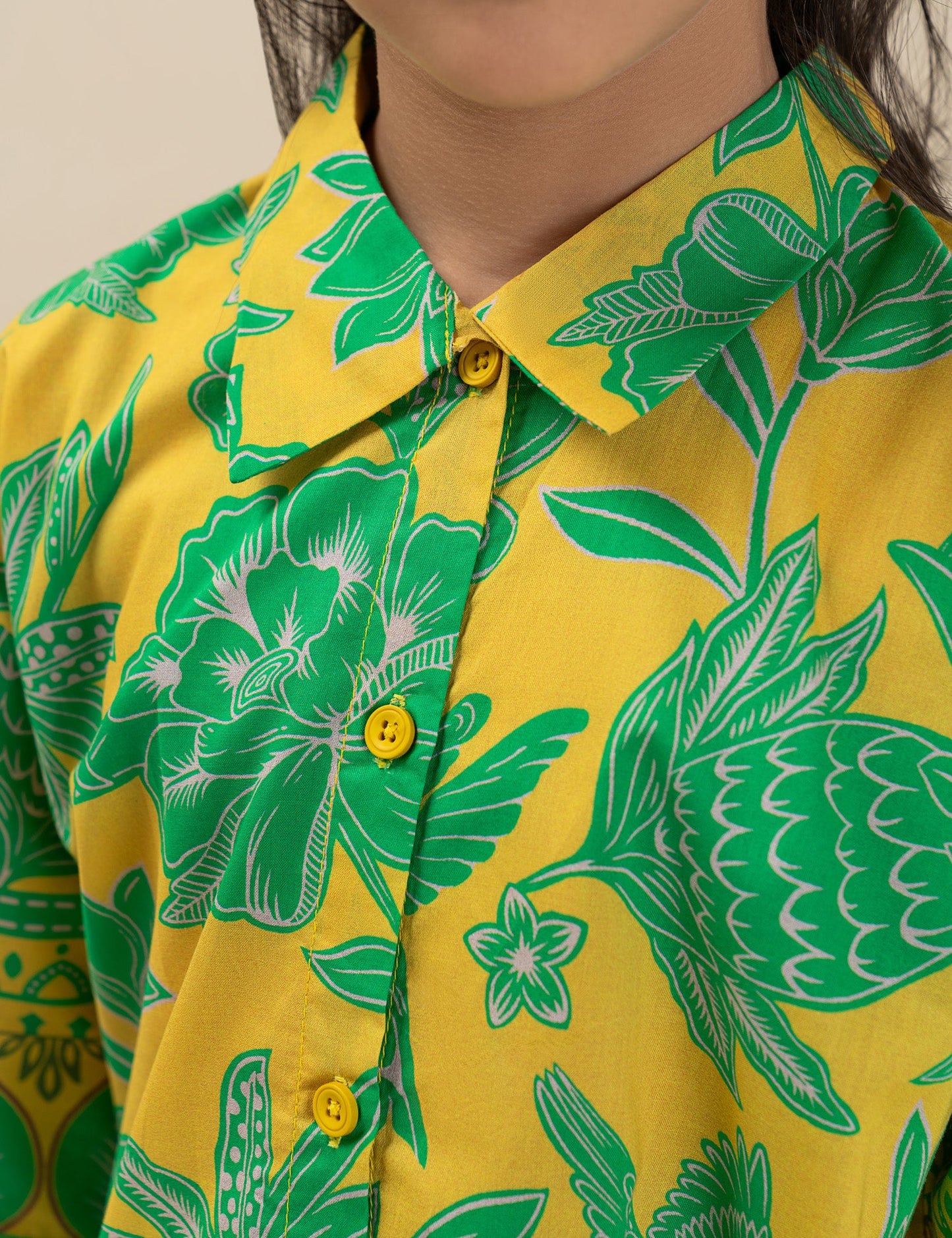 2 PIECE TROPICAL PRINTED SUIT