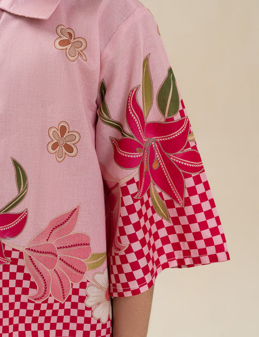 2 PIECE FLORAL PRINTED SUIT