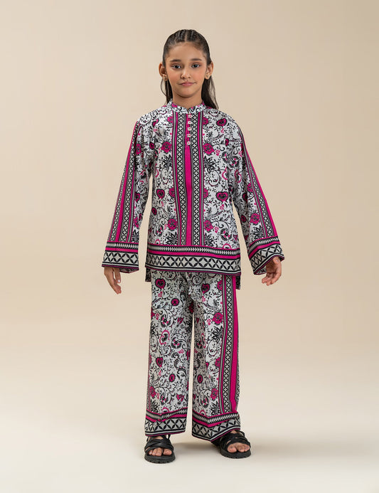 2 PIECE PRINTED SUIT