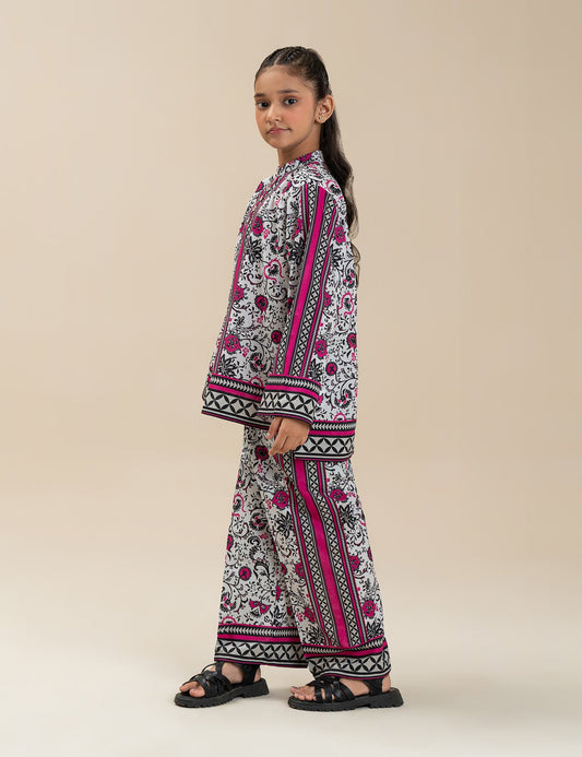 2 PIECE PRINTED SUIT