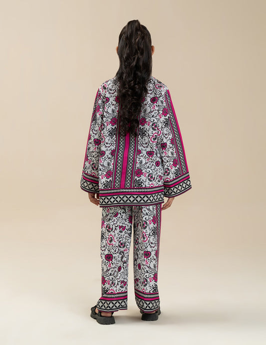 2 PIECE PRINTED SUIT