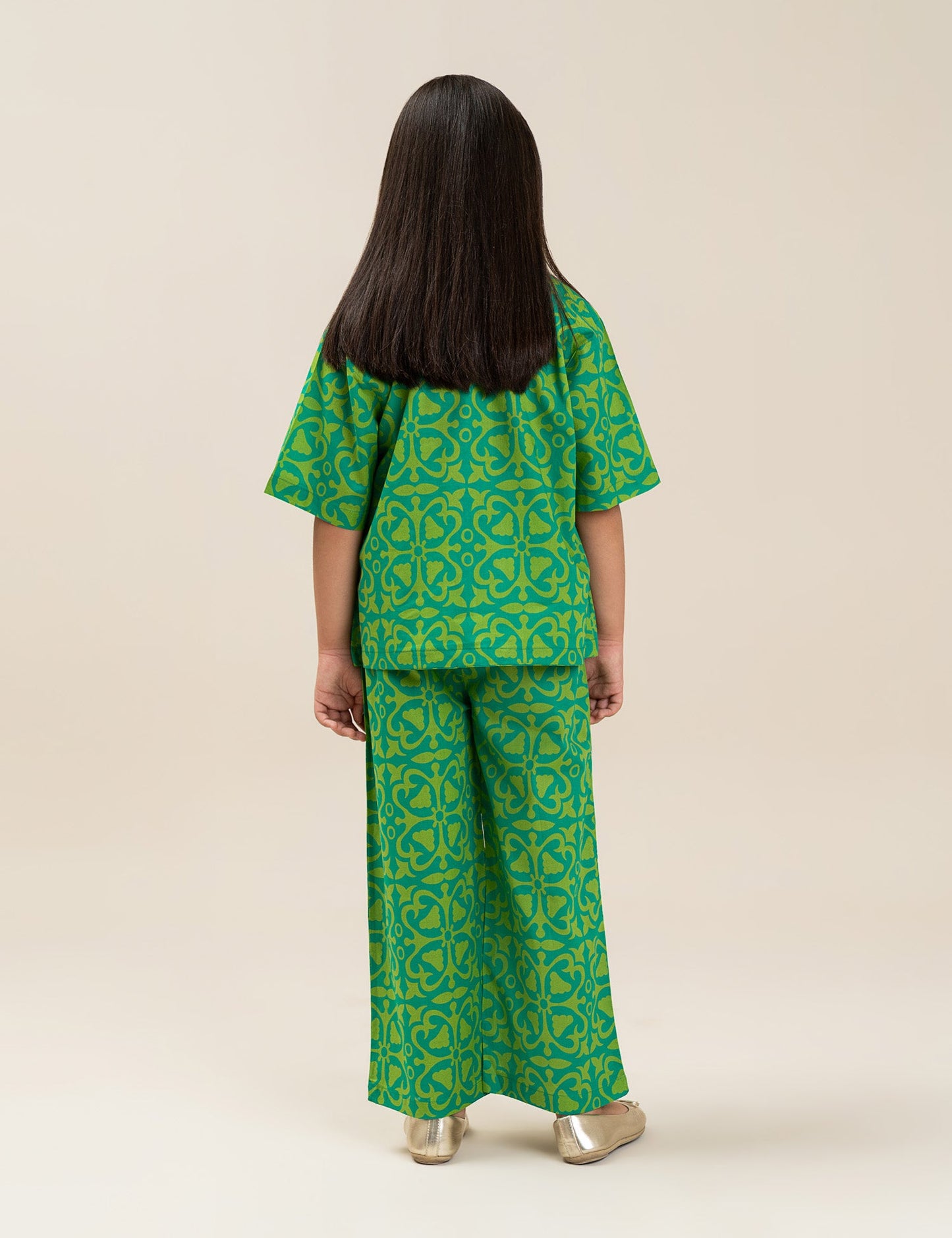 2 PIECE GEOMETRIC PRINTED SUIT