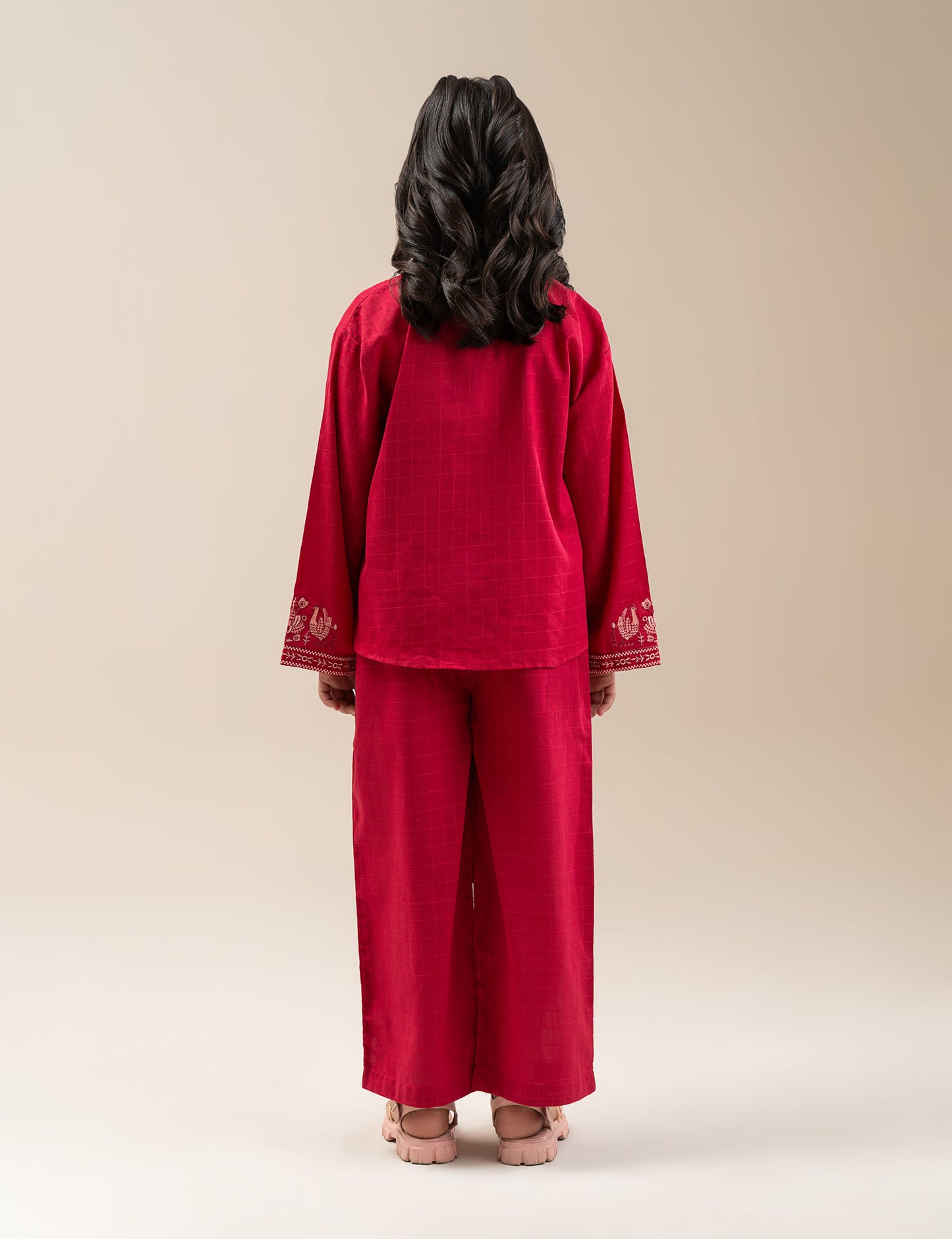 2 PIECE EMBROIDERED SUIT