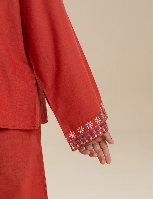 2 PIECE EMBROIDERED SUIT