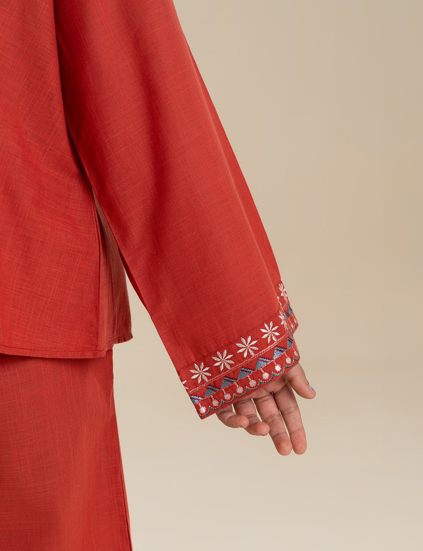 2 PIECE EMBROIDERED SUIT