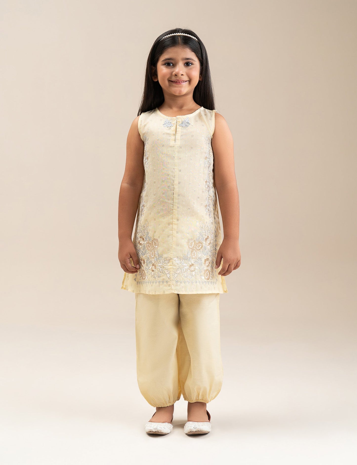 2 PIECE TILLA EMBROIDERED SUIT