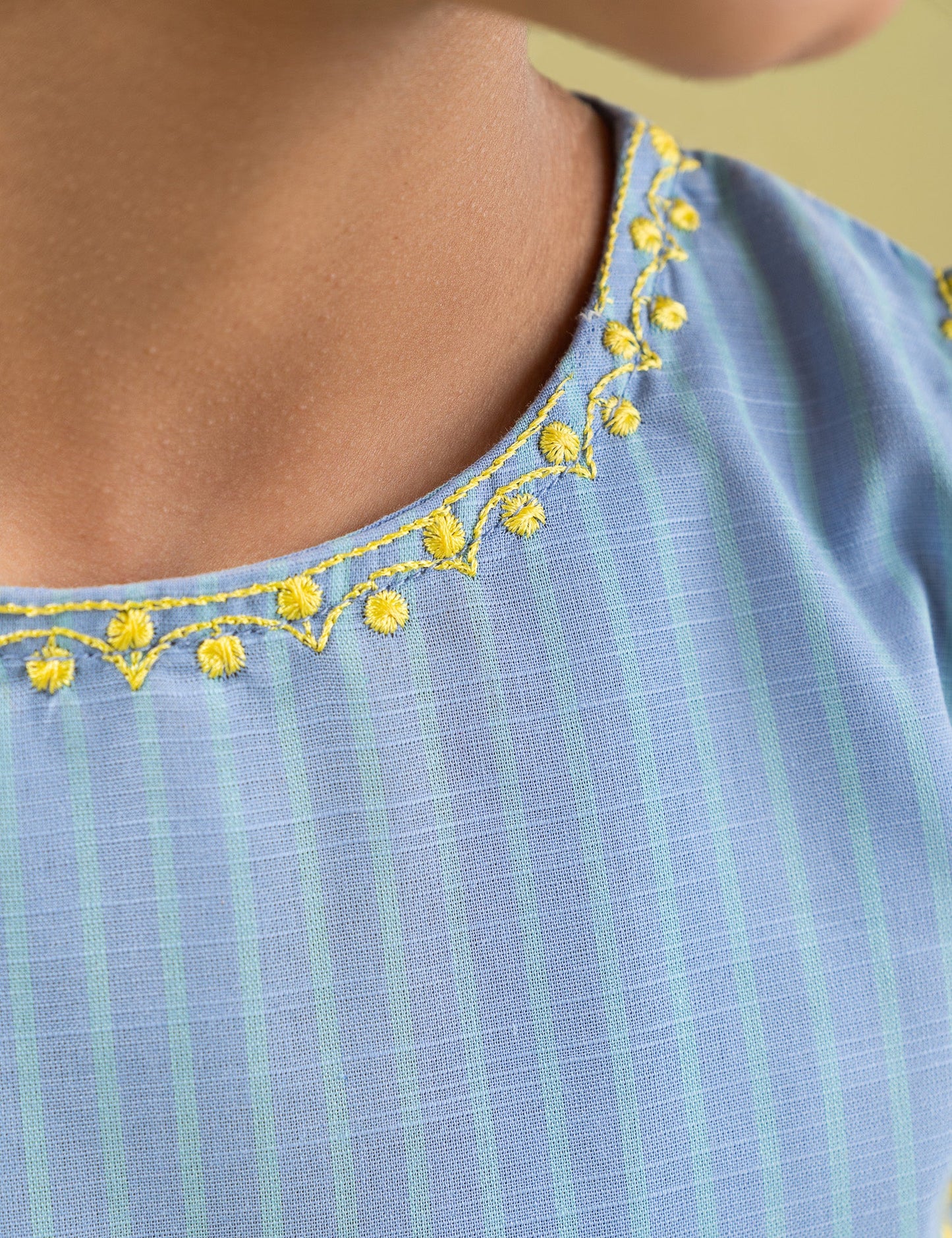 2 PIECE FUN EMBROIDERED SUIT