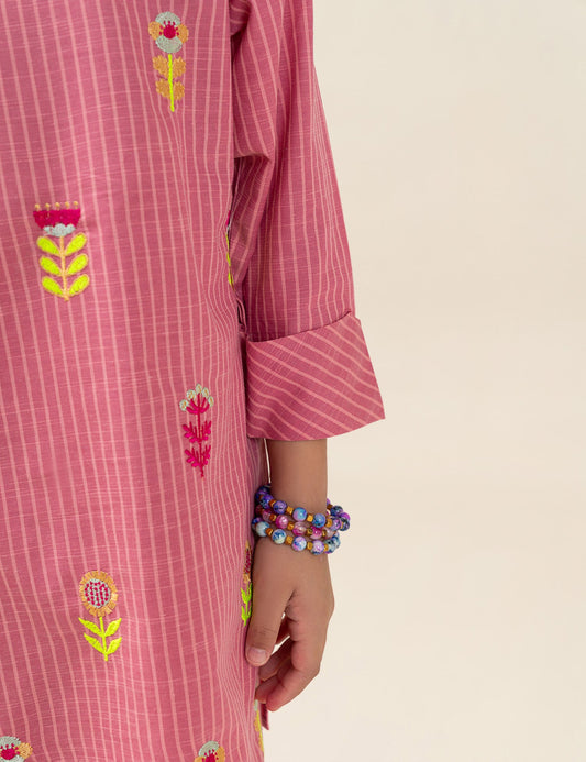 2 PIECE VIBRANT EMBROIDERED SUIT