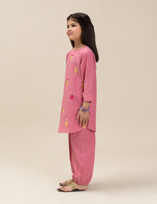 2 PIECE VIBRANT EMBROIDERED SUIT