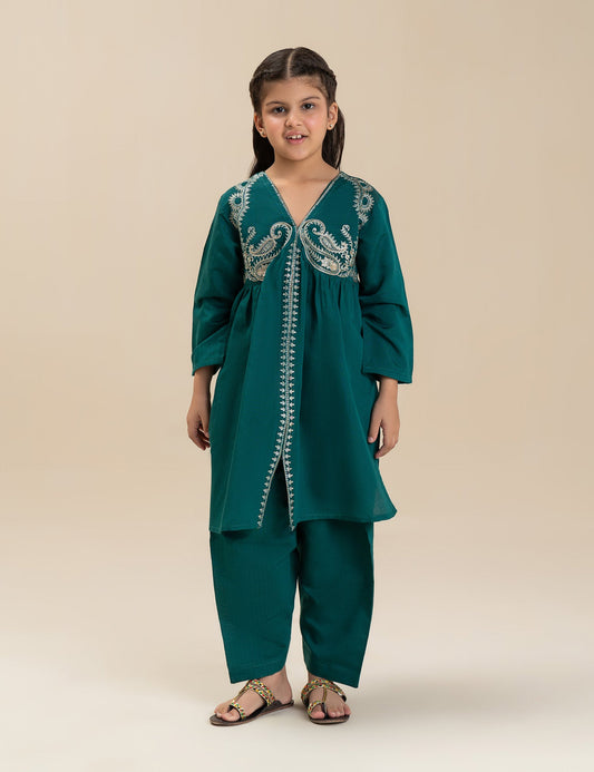 2 PIECE STYLISED EMBROIDERED SUIT