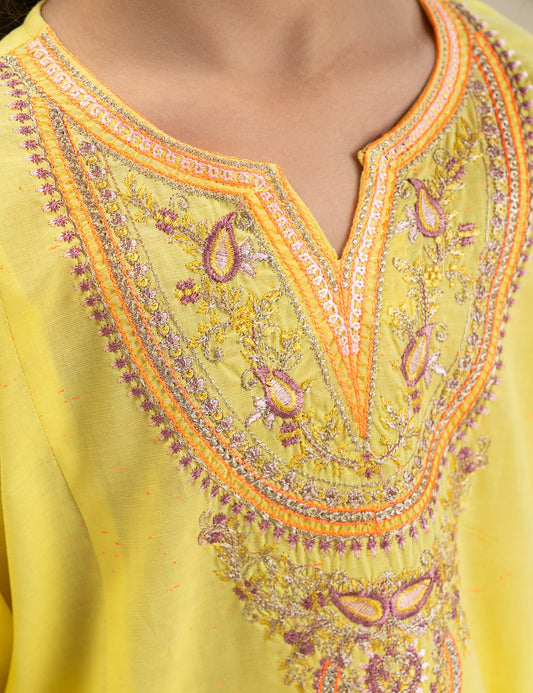 2 PIECE TILLA EMBROIDERED SUIT