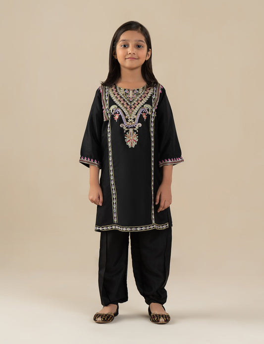 2 PIECE EMBROIDERED SUIT
