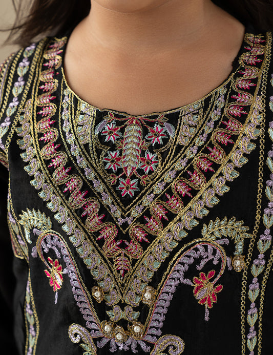 2 PIECE EMBROIDERED SUIT