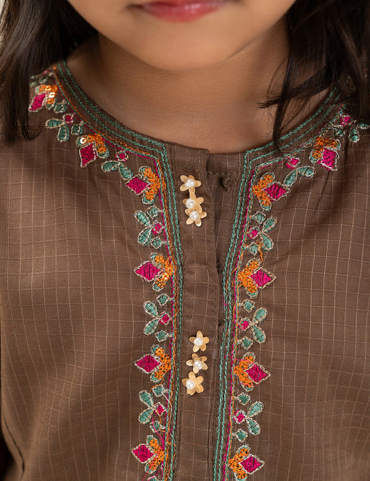 2 PIECE EMBROIDERED SUIT