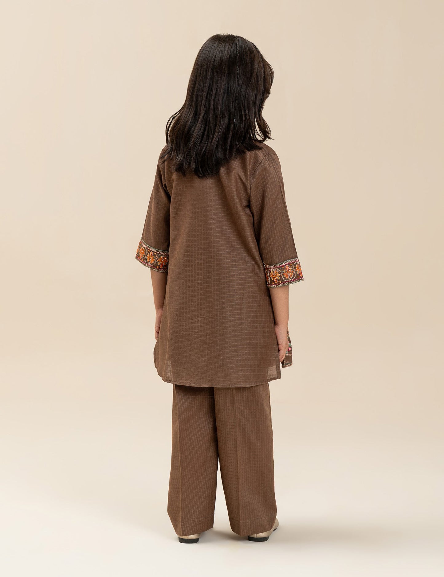 2 PIECE EMBROIDERED SUIT