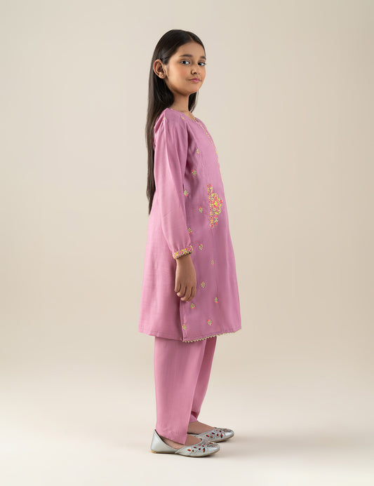 2 PIECE ALLOVER EMBROIDERED SUIT