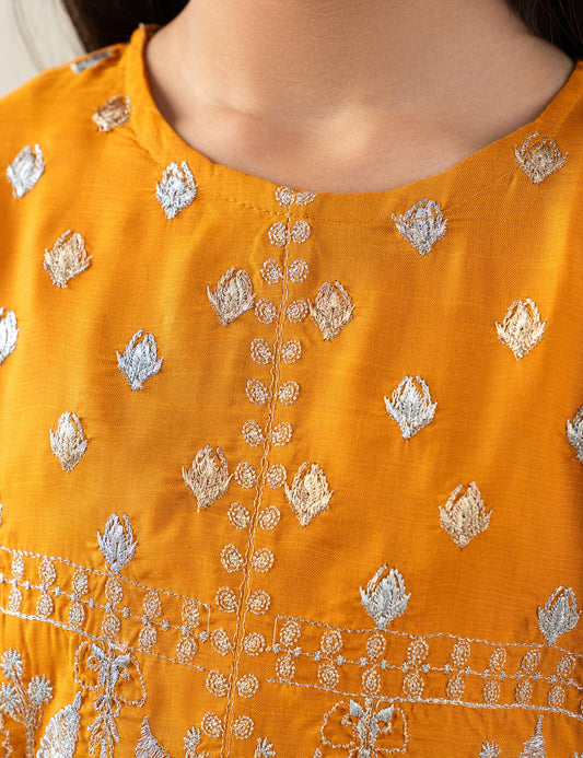 2 PIECE TILLA EMBROIDERED SUIT