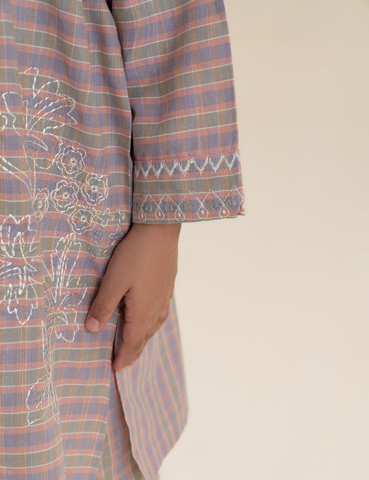 2 PIECE EMBROIDERED SUIT