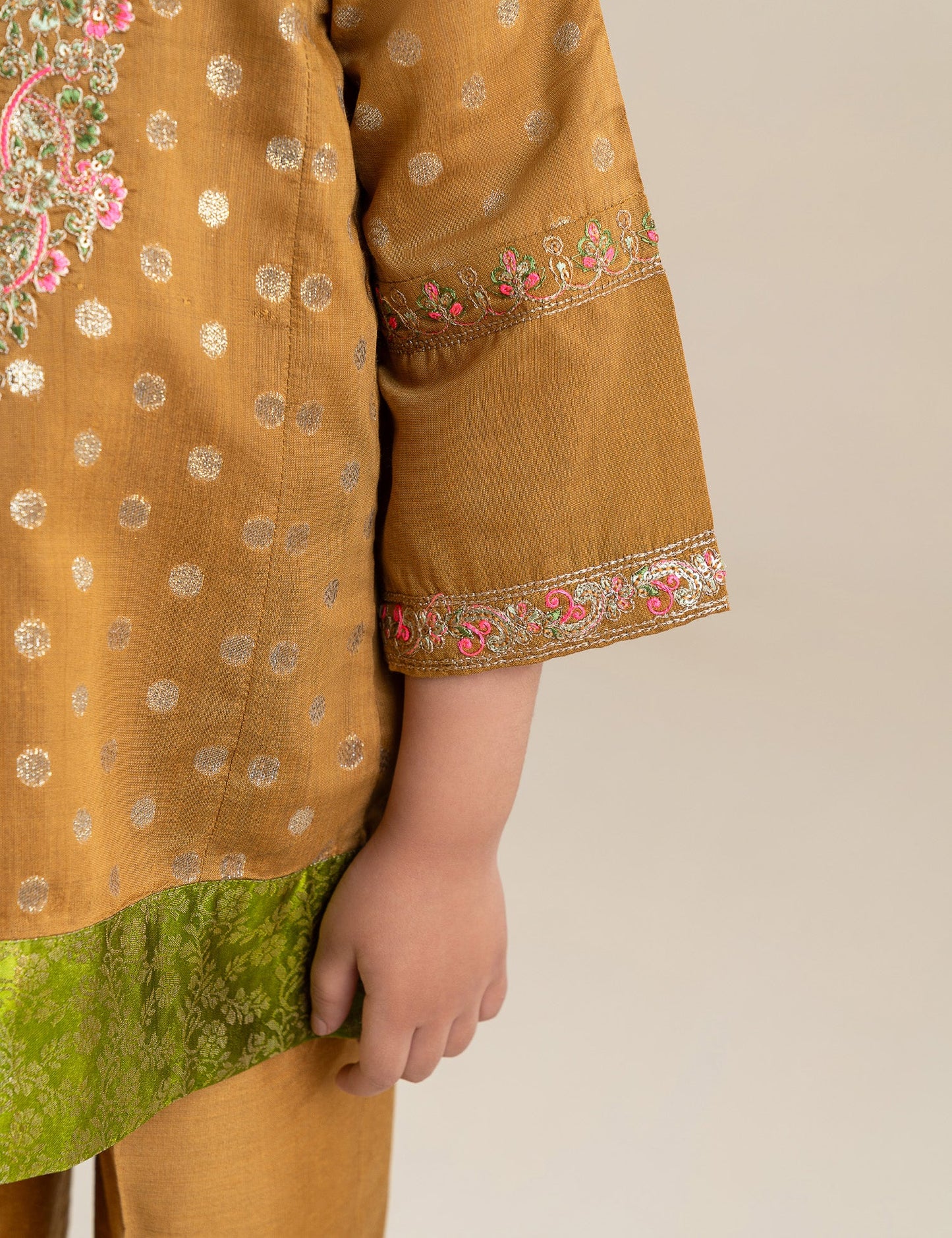 2 PIECE ETHNIC EMBROIDERED SUIT
