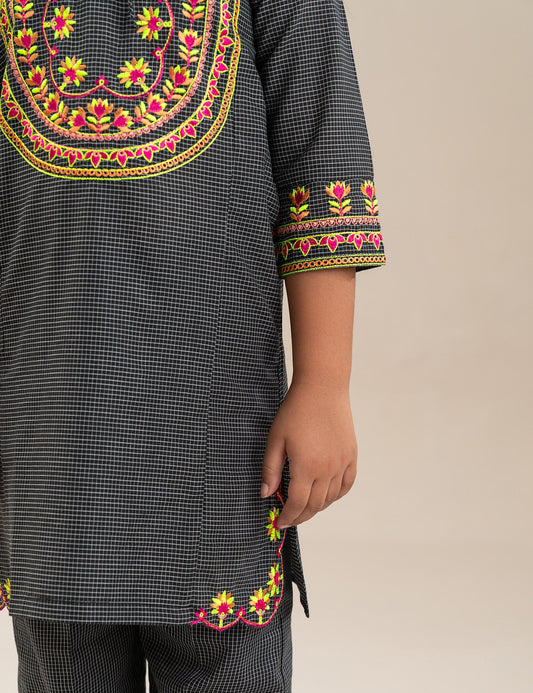 2 PIECE ETHNIC EMBROIDERED SUIT