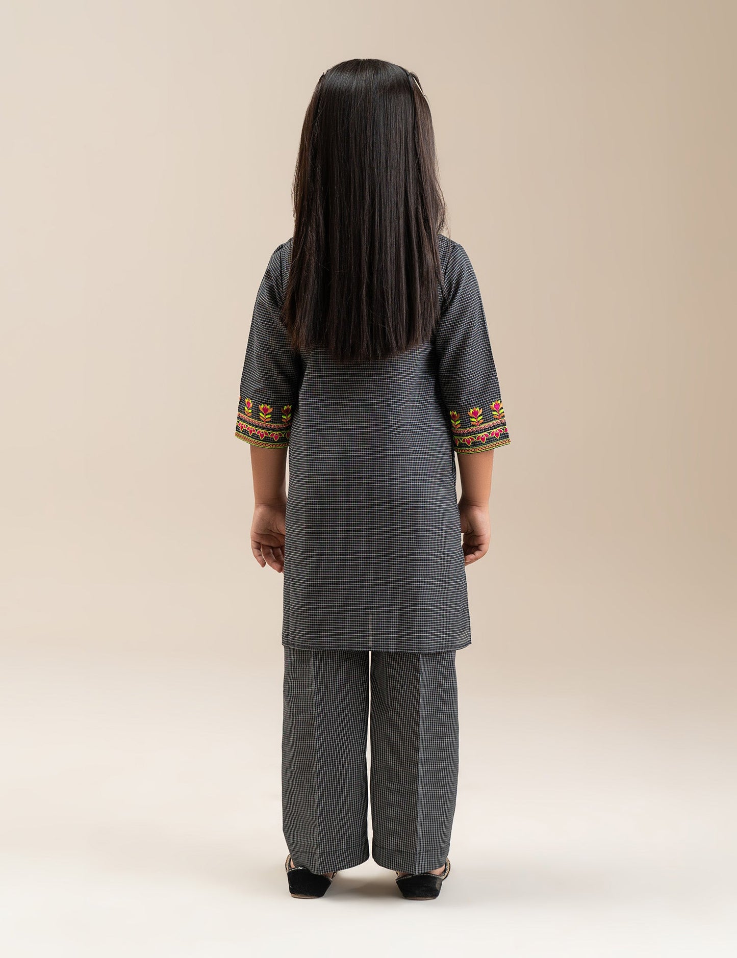 2 PIECE ETHNIC EMBROIDERED SUIT
