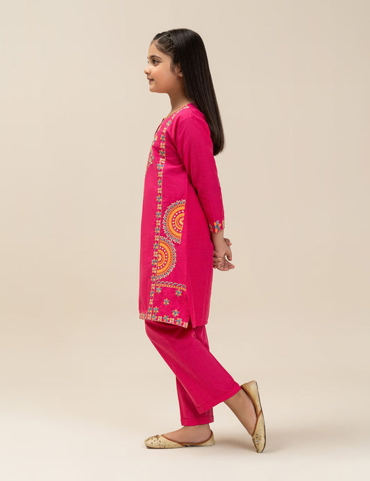 2 PIECE ETHNIC EMBROIDERED SUIT