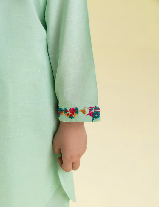 2 PIECE VIBRANT EMBROIDERED SUIT