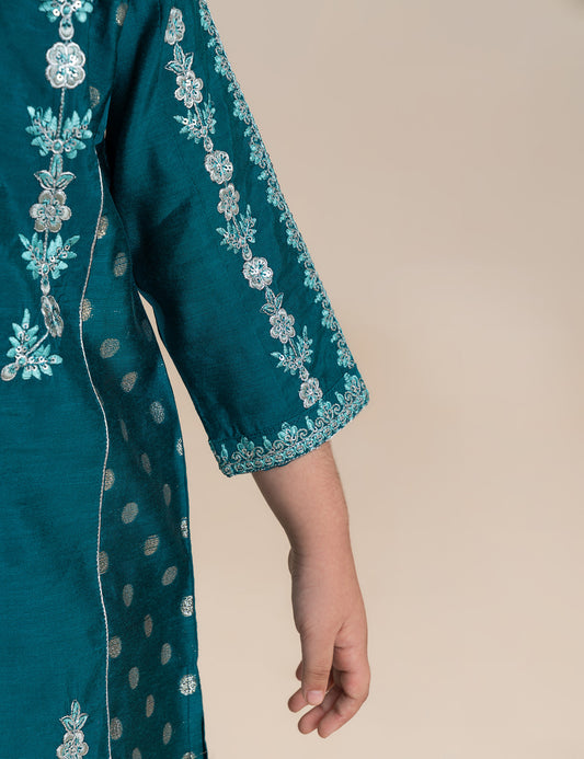 2 PIECE ETHNIC EMBROIDERED SUIT