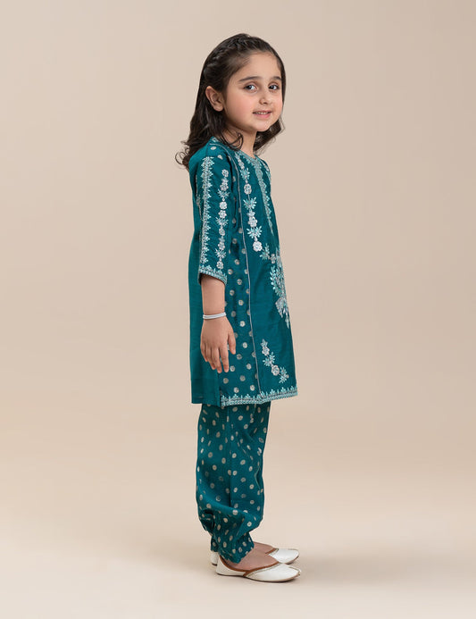 2 PIECE ETHNIC EMBROIDERED SUIT