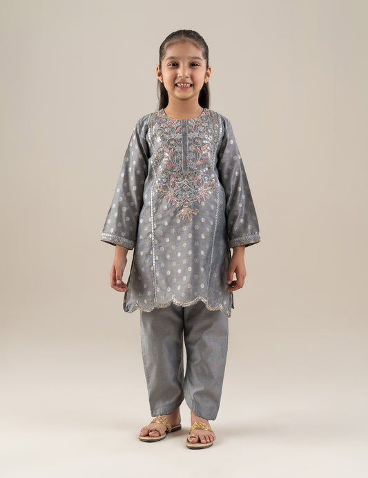 2 PIECE ETHNIC EMBROIDERED SUIT